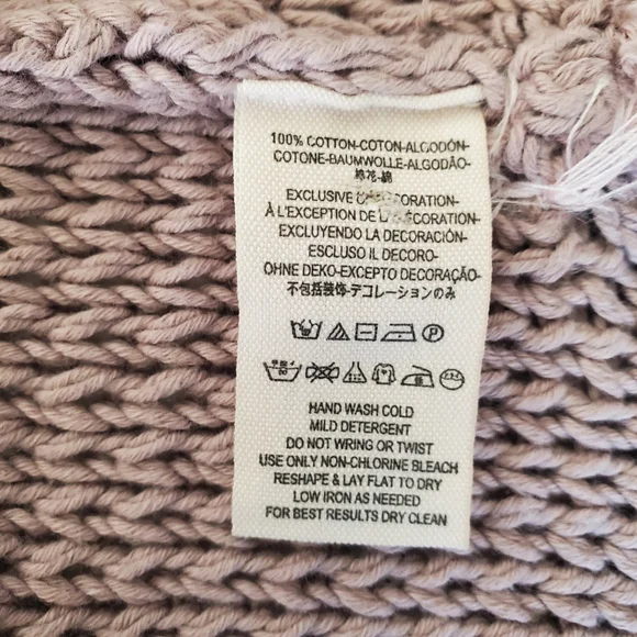 Free People Woodstock Duster Cardi Longline Cardigan Sz L Mauve Cotton Boho - Picture 5 of 10